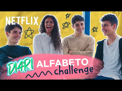 A,B,C,D...I4RI 😂 L'ALFABETO CHALLENGE CONQUISTA MARINA GRANDE 🔤 DI4RI 🎒 Netflix DOPOSCUOLA