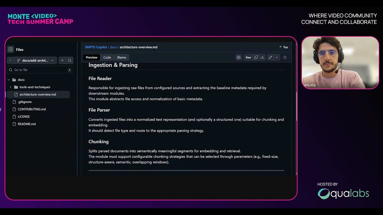 AI co-pilot for SMPTE Weekly Meetings