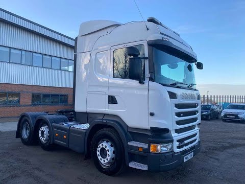 SCANIA R450 *EURO 6* HIGHLINE 6X2 TRACTOR UNIT 2018 - PK67 USN