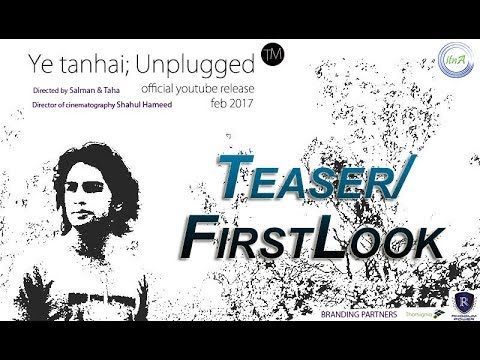 YE TANHAI | TEASER-FIRSTLOOK | written & composed by RAHIL VAKKAL SUHEL