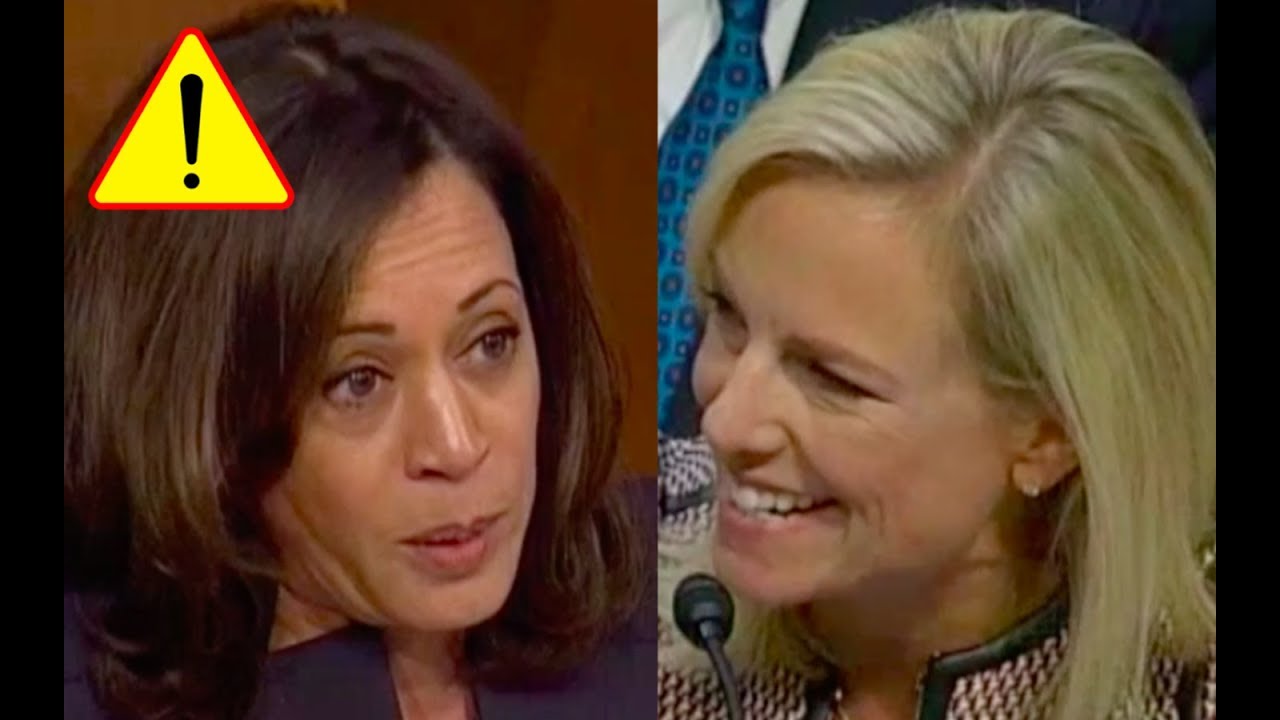 Kirstjen Nielsen LAUGHS at Senator Kamala Harris and Makes Her Look Like A Fool