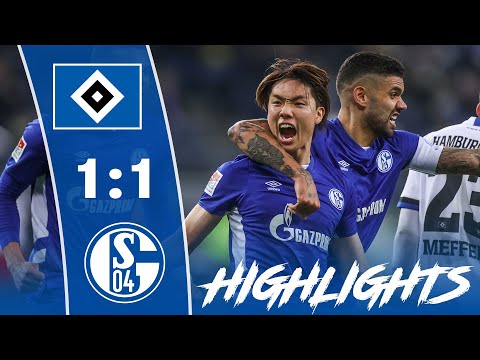 Hamburger SV Sport Verein 1-1 FC Schalke 04 Gelsen...