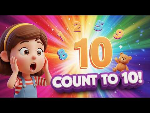 Numbers for Kids ???? Count to 10 Song | Preschool Learning Video