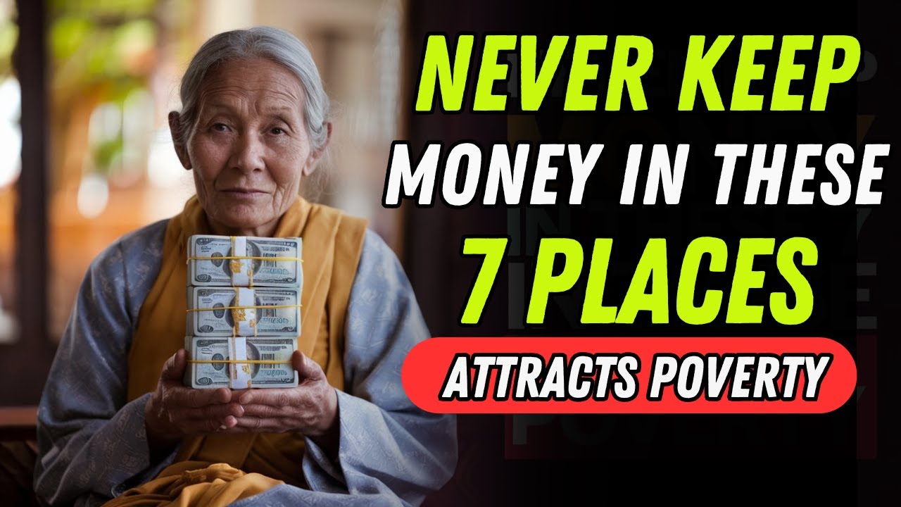 7 Places in Your Home That Attract Poverty if You Keep Money in Them | Buddhist Teachings