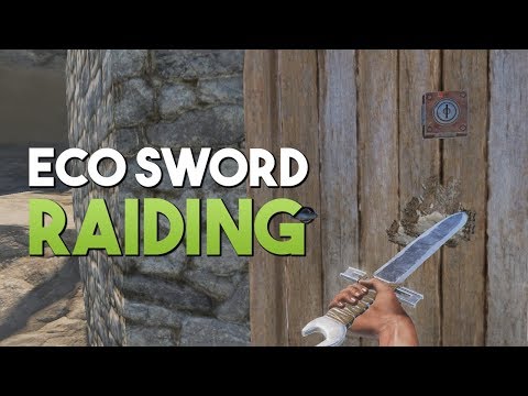 ECO SWORD RAIDING! - Rust SOLO Survival #4 | S5