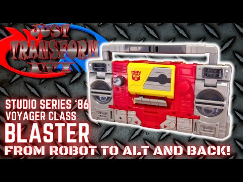 JUST TRANSFORM IT!: Studio Series '86 Voyager Blaster