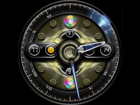 OilCan8 Color Change watchface Video