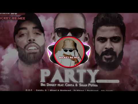 Party Rap re-mix | @Big doggy Ft. Costa X Shan Putha | Mickey Remix Hub 💝 #viral #party #remix2022