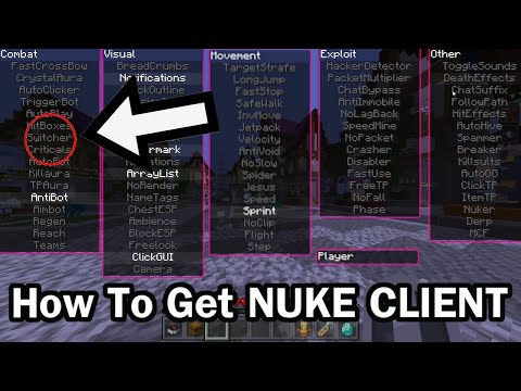 ShadrYT - How To Get Nuke Hacked Client Minecraft Bedrock!