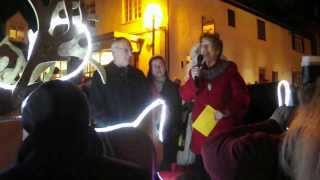 preview picture of video 'Kenilworth High Street Christmas Lights Switch-On 2013'