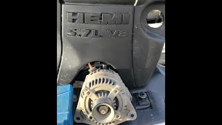 2010 Dodge Ram 1500 5.7 liter Alternator Replacement