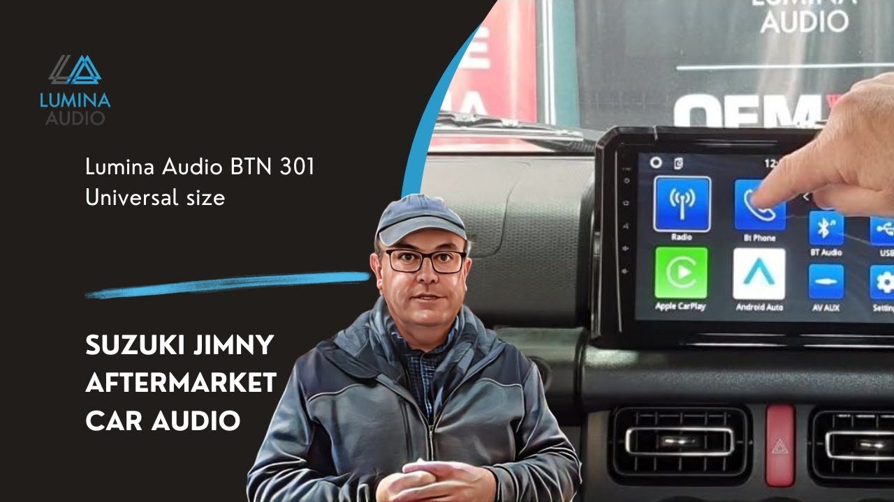 I Show You Our Lumina Audio BTN 301 in a Suzuki Jimny