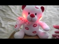 Valentine Kisses Sweet Talking Light Up Bear By Sound N Light Animatronics Toy Video