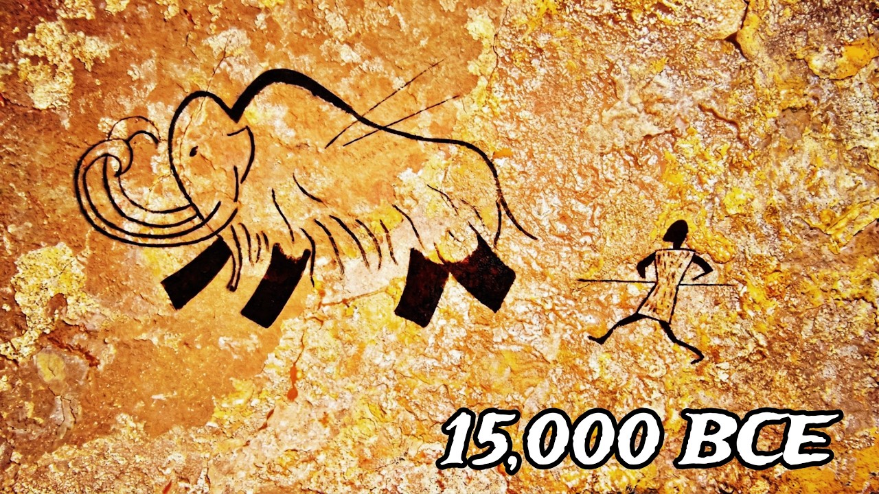 The transformation of drawing, starting from ancient people | 15000 BC to 2025