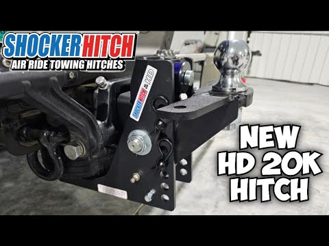 SHOCKER HITCH | AIR RIDE HITCHES | 12K VS 20K | Setup & Pressures | Watch It Work In Action!!