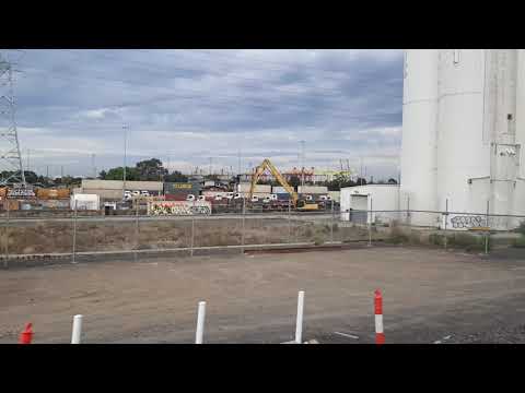 View Of Dynon Rail Yards From On Board Vline.