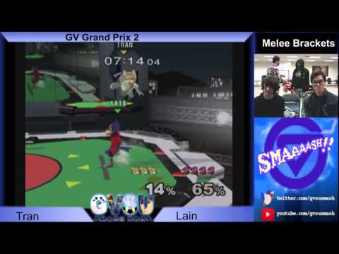 GVGP 2 - Lain (Falco) Vs. Tran (Fox) Melee Losers Semifinals