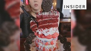 Everyone has the same reaction to Clinton Hall&#39;s waffles: WTF