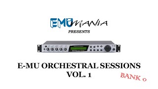 Video thumbnail for E-MU ORCHESTRAL SESSIONS VOL. 1 ROM / VIRTUOSO 2000 - BANK 0 PRESET DEMO by EMU Mania