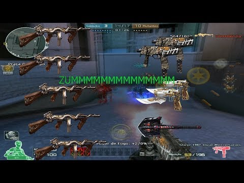 CF AL Heroi x vilarejo Styer TmP Dual Mercenarios - Modo Mutante