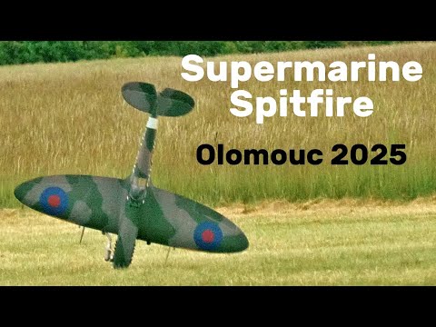Supermarine Spitfire | 1,3 m scale RC airplane | 4K | Olomouc 2025