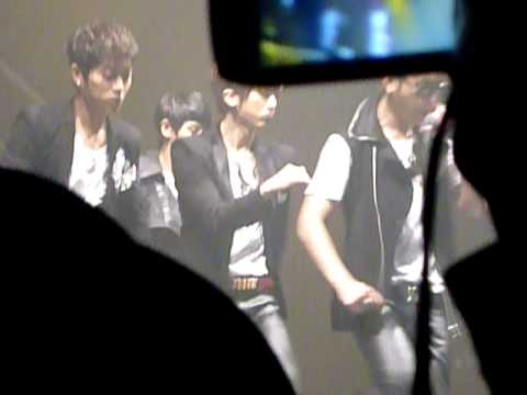 111205 UNITED CUBE IN LONDON - BEAST - Shock