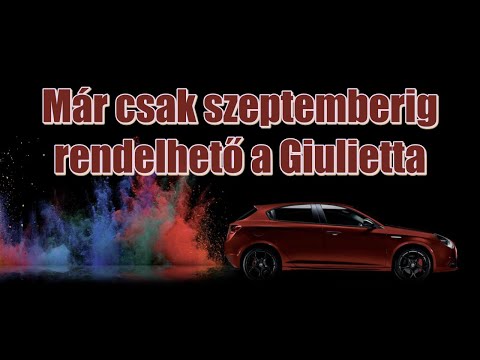 Backstage 53 - Szeptemberig rendelhető a Giulietta