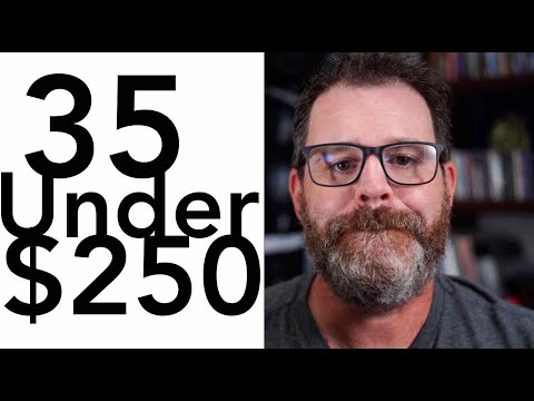 35 AUDIOPHILE Products Under $250 in Under 30 Minutes - Speakers, Amps, DACs, Turntables... Oh My!