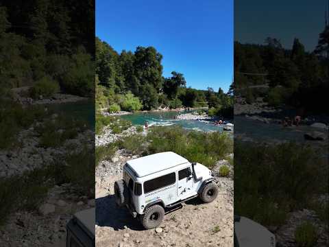 Río Azul - El Paraiso - El Bolsón - Río Negro - Argentina #camping #overlanding #toyotabandeirante