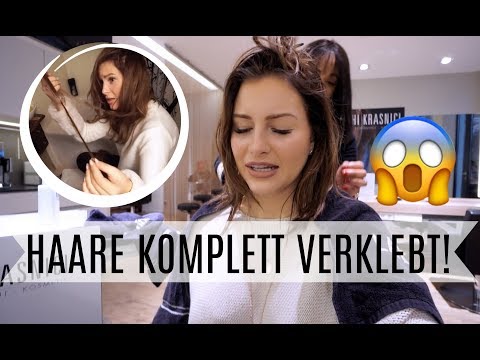 KEINE HAARE MEHR? ALLES IST VERKLEBT! 😱💇🏽 + VERLOSUNG | 05.12.2017  | Daily Maren & Tobi
