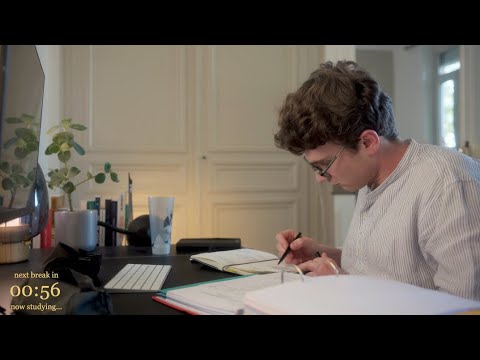 2-HOUR | Study With Me | Deep work, No music, No break