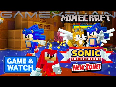 NEW Tails, Knuckles, & Labyrinth Zone DLC | Minecraft x Sonic the Hedgehog Update - Game & Watch