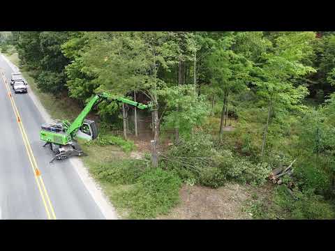 Line Clearance with Sennebogen 718