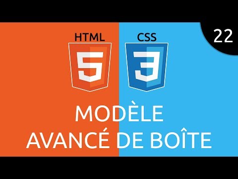 HTML CSS 22 modèle avancé de boîte