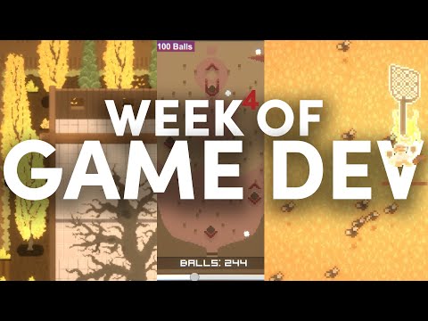 Week of Indie Game Dev Progress - Devlog
