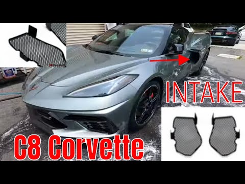 C8 Corvette Paragon Performance Intake Guard Install Video! Stop Debris! Stop Damage!