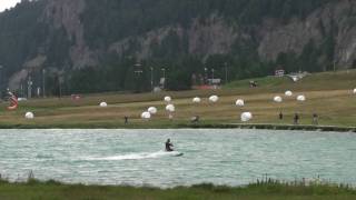 preview picture of video 'kite surf  switzerland silvaplana'
