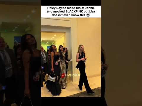 Lisa doesn't know Haley Baylee's reality!! 💔💀 #lisa #blackpink