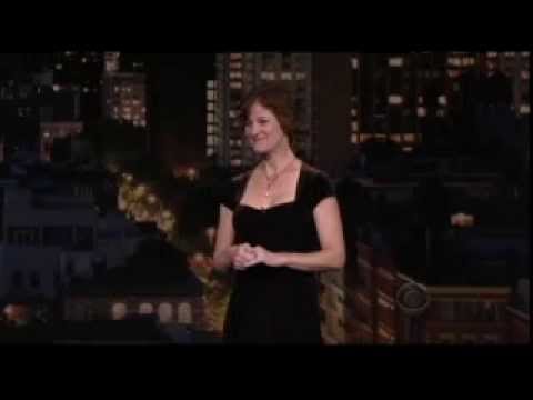 Karen Rontowski on Letterman