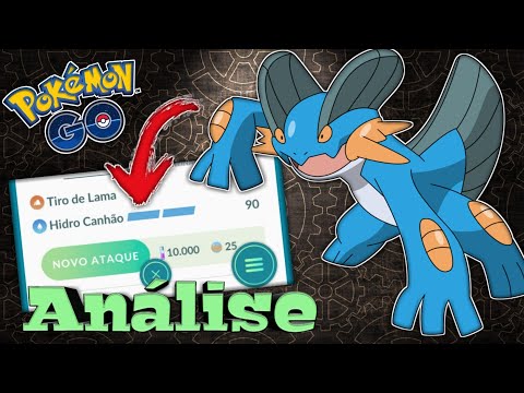 Swampert com Hidro Canhão, será que melhora muito? Teste na prática, bora conferir - pokémom Go