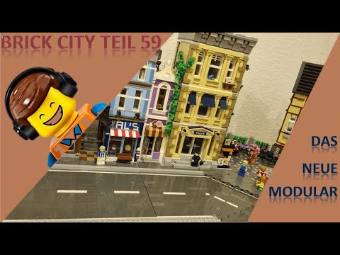 Brick City Teil 59 - Die 2. Ebene, Fertigstellung mit Straße und neuem Platz