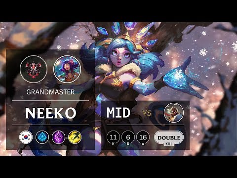 Neeko Mid vs Corki - KR Grandmaster Patch 9.15