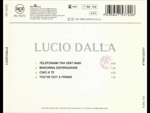 Madonna Disperazione - Lucio Dalla