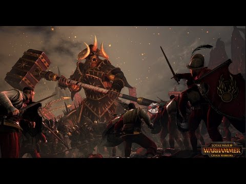 Warhammer Total War Chaos Warriors Campaign:  Kholek Suneater Dragon Ogre Shaggoth (episode 1)