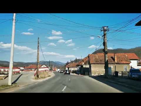 Satul Crișcior, Munții Metaliferi, drumul prin comună