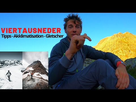 Viertausender in den Alpen // TIPPS - AKKLIMATISATION - GLETSCHER // Das erste mal auf einen 4000er