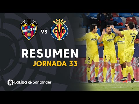 Resumen de Levante UD vs Villarreal CF (1-5)