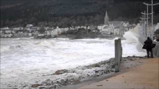 preview picture of video 'Tidal Surge Newcastle County Down 3.1.14'