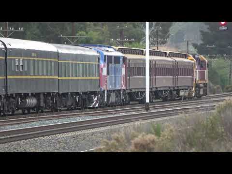 4K WOW! Diesel Locomotive A60 FIRST MAINLINE RUN IN 7 YEARS!