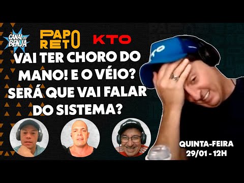 Papo Reto com Benja, Gladiador, Mano e Véio - ep. 528 - 29/01/2026